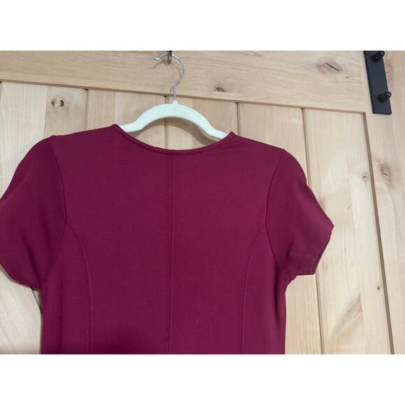 Hatch | NWT The Virginia Seamed Maternity Dress in Berry | Size 1 - Picture 9 of 14